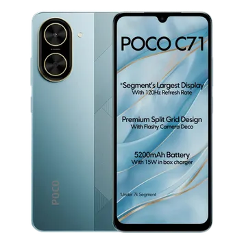 Poco C71 Back Cover Collection Banner