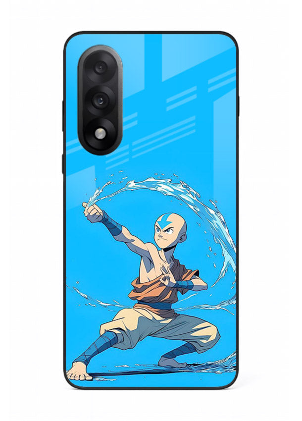 aang water master avatar art OnePlus Nord 5 glass cover waterbending action case