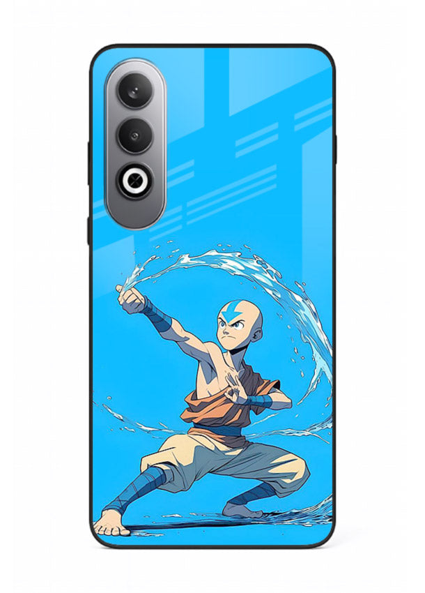 aang water master avatar art OnePlus Nord CE4 glass cover waterbending action case