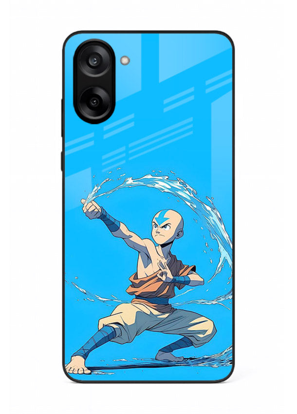 aang water master avatar art OnePlus Nord CE5 glass cover waterbending action case
