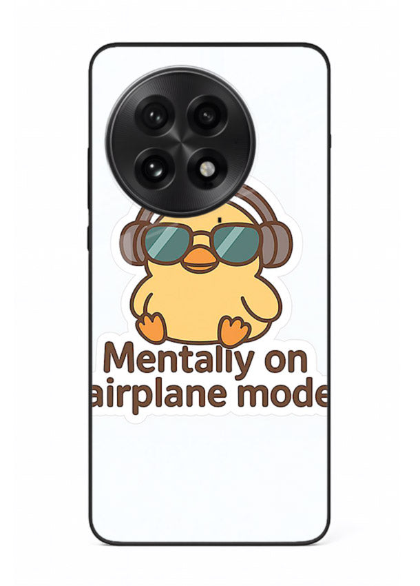 Airplane Mode Pilot aviation artwork OnePlus 13 glass back cover