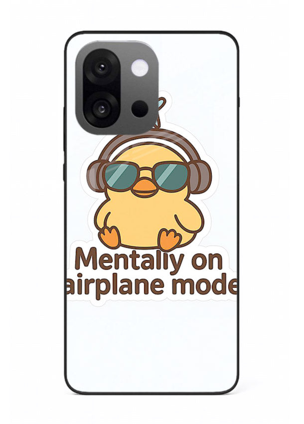 Airplane Mode Pilot aviation artwork OnePlus 13s glass back cover