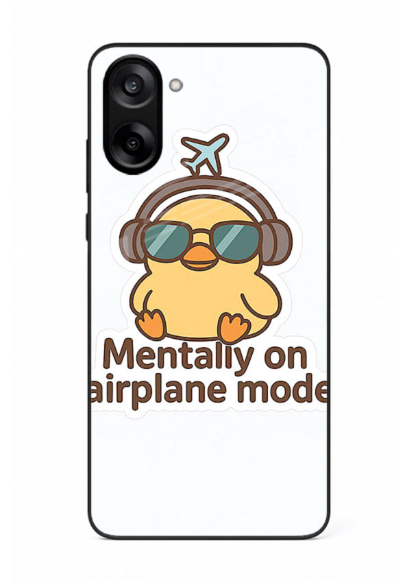 Airplane Mode Pilot aviation artwork OnePlus Nord CE5 glass back cover