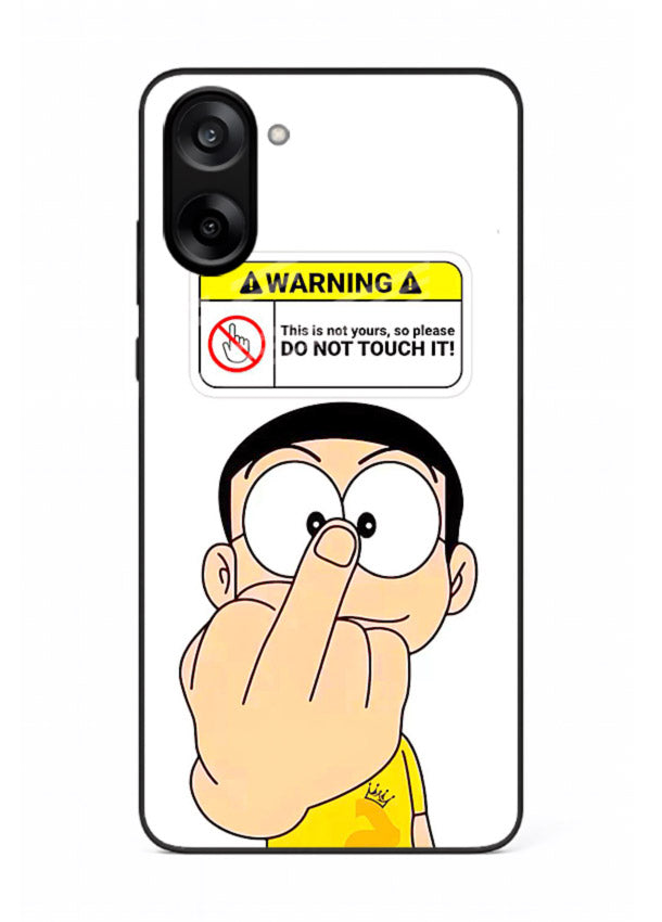 Angry Cartoon Warning cartoon artwork OnePlus Nord CE5 glass back cover
