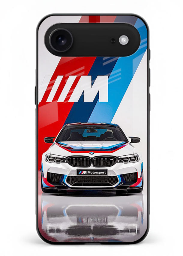 BMW M tricolor stripe design with clean performance styling for iPhone 18 Air