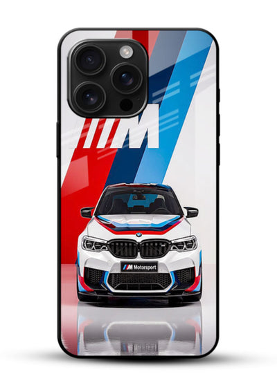 BMW M tricolor stripe design with clean performance styling - 1