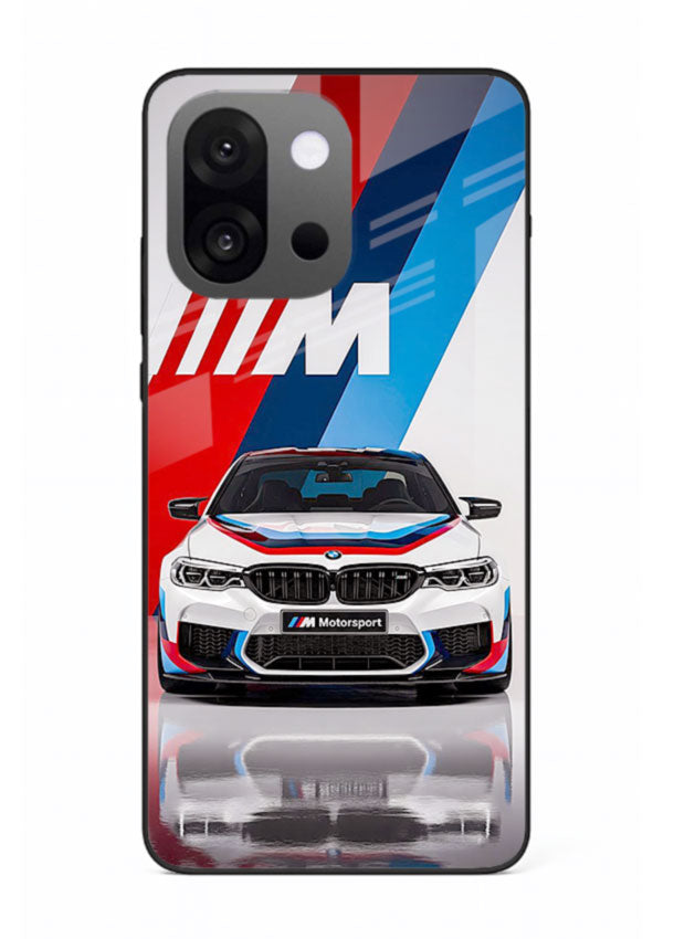 BMW M tricolor stripe design with clean performance styling for OnePlus 13s