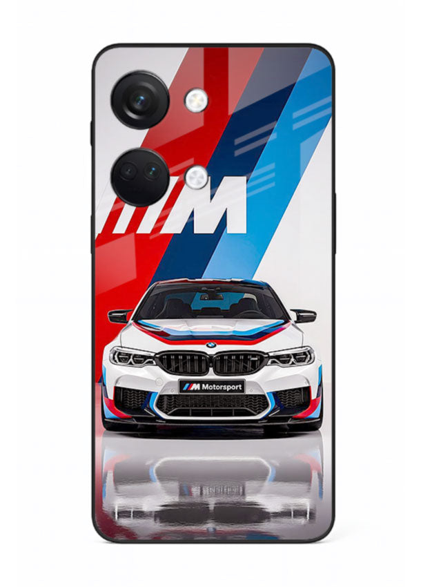 BMW M tricolor stripe design with clean performance styling for OnePlus Nord 3