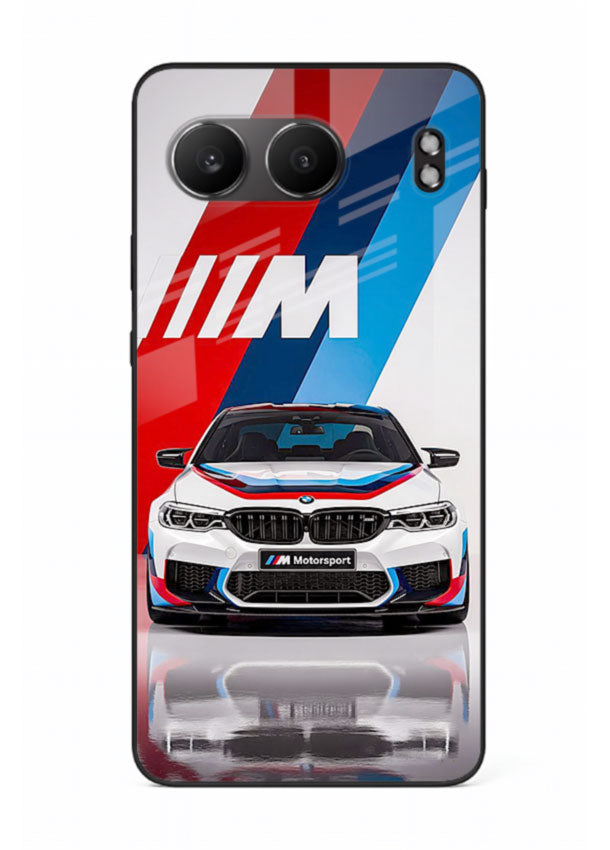 BMW M tricolor stripe design with clean performance styling for OnePlus Nord 4