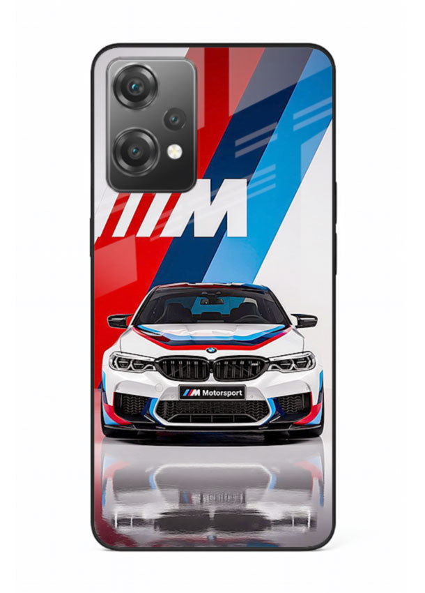 BMW M tricolor stripe design with clean performance styling for OnePlus Nord CE2 Lite 5G