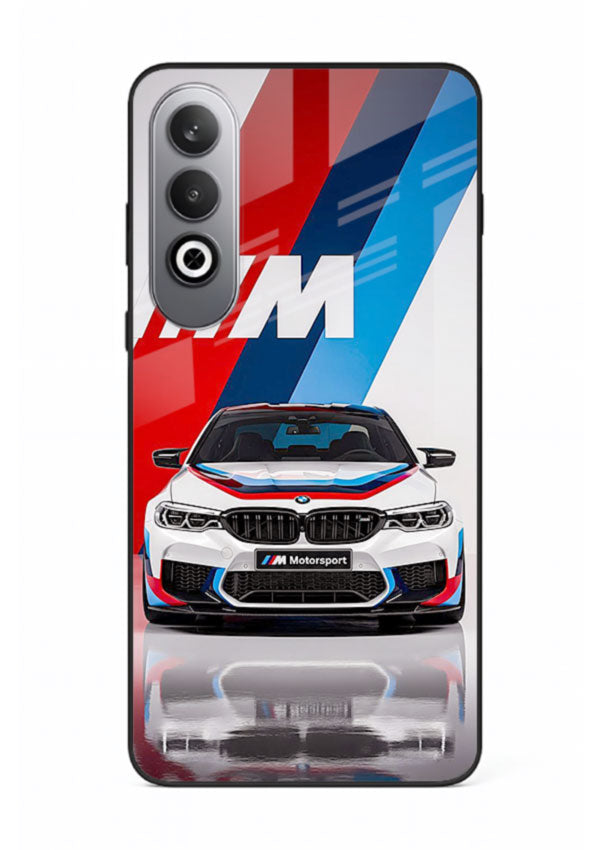 BMW M tricolor stripe design with clean performance styling for OnePlus Nord CE4