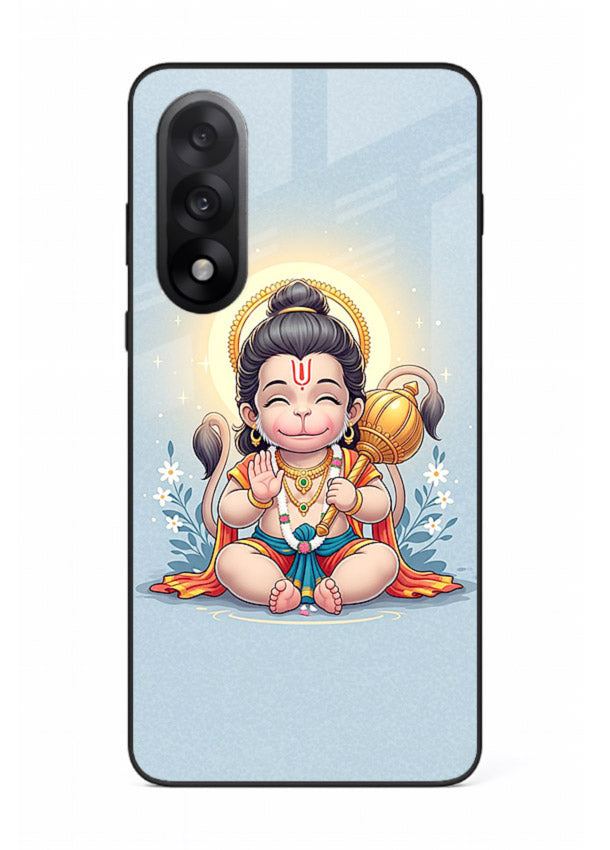 Baby Hanuman graceful artwork design for OnePlus Nord 5 glass back cover