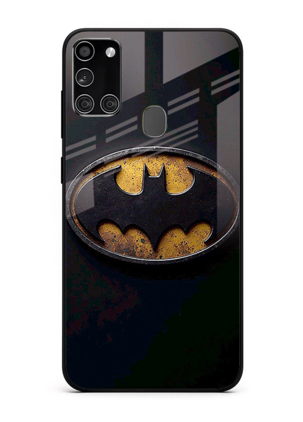 Batman Emblem Gloss cover for Samsung A21s