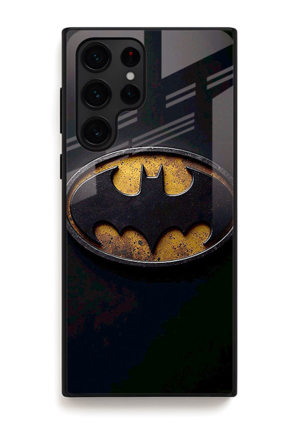 Batman Emblem Gloss cover for Samsung S22 Ultra