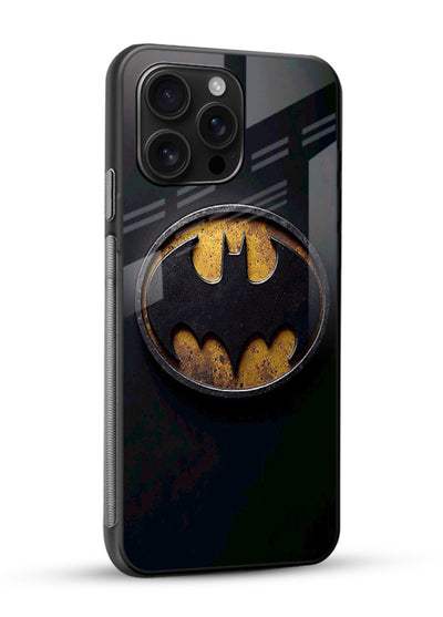 Batman Emblem Gloss cover for Glossy Vibrant Premium Look - Angle Side