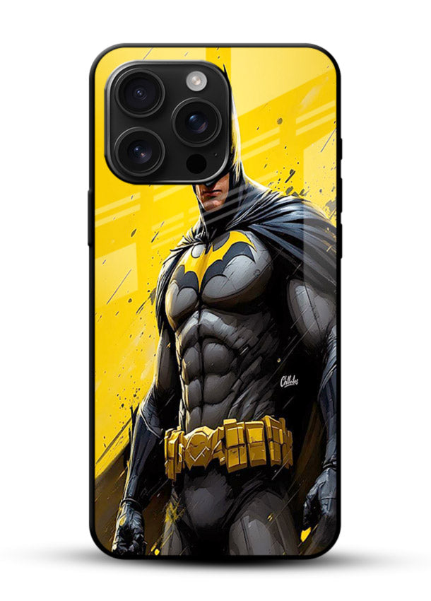 Batman Fierce Legacy cover for Glossy Vibrant Premium Look - Angle Front