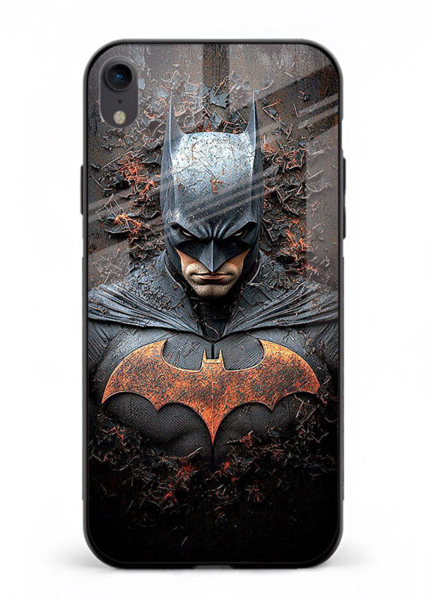 Batman Fire Emblem cover for Apple iPhone XR