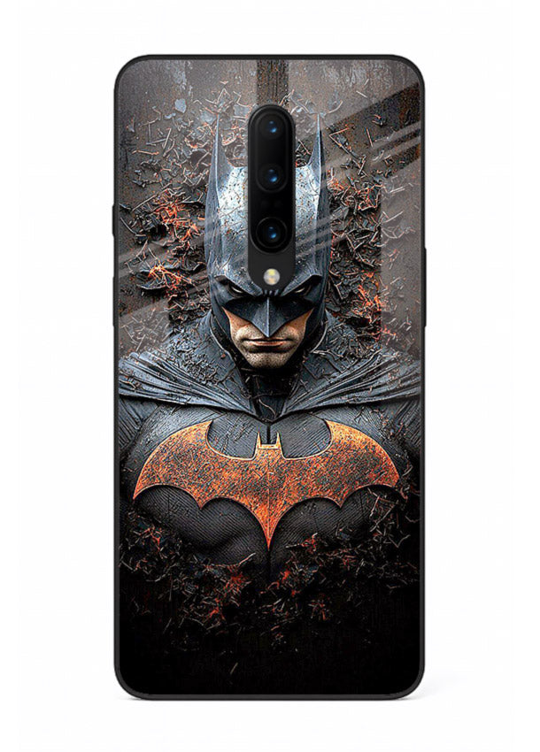 Batman Fire Emblem cover for OnePlus 8