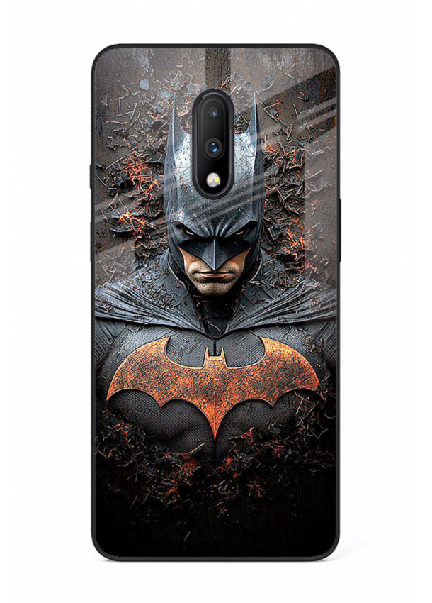 Batman Fire Emblem cover for OnePlus 7