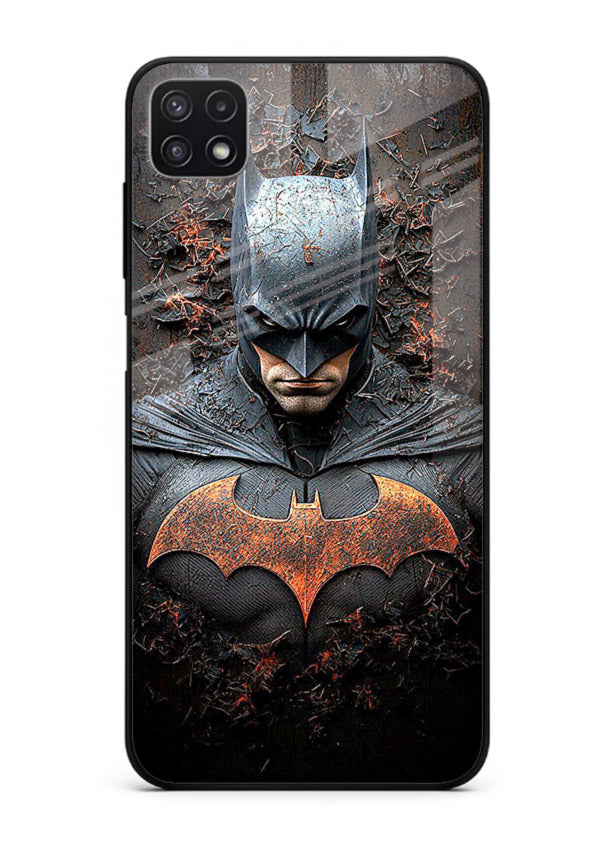 Batman Fire Emblem cover for Samsung A22 5G