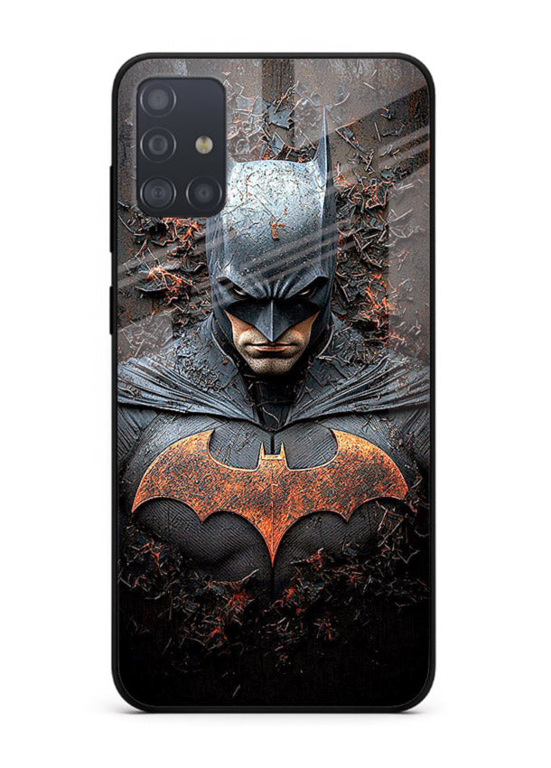 Batman Fire Emblem cover for Samsung A71