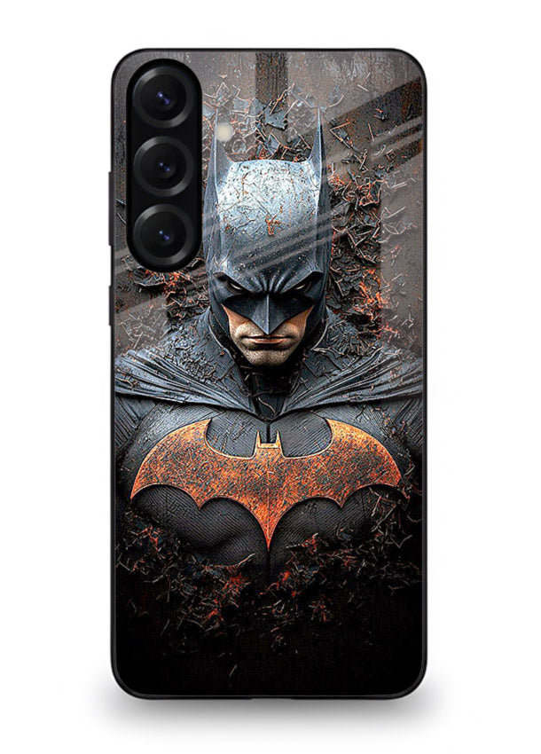 Batman Fire Emblem cover for Samsung A55 5G