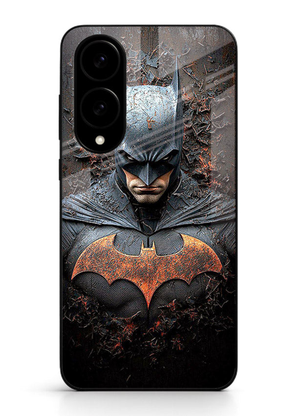 Batman Fire Emblem cover for Samsung S25 Edge