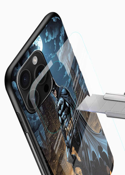 Batman Gotham Skyline cover for Glossy Vibrant Premium Look - Angle Blade