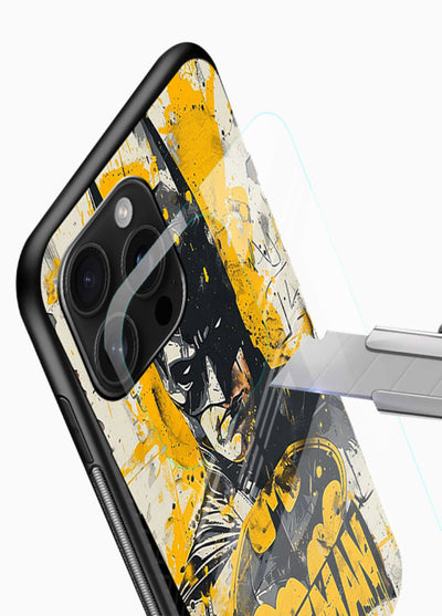 Batman Graffiti Art cover for Glossy Vibrant Premium Look - Angle Blade