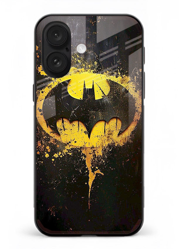Batman Logo Splash cover for Apple iPhone 17