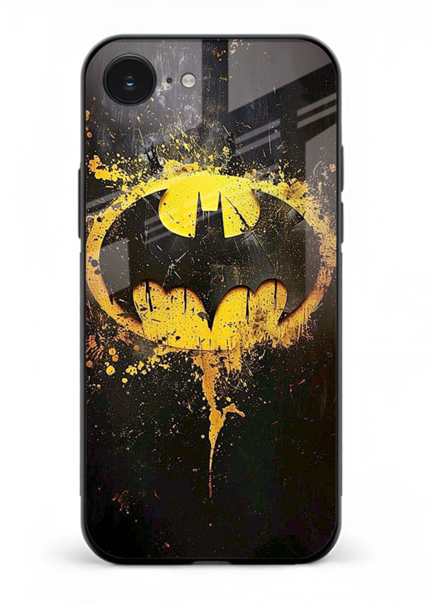 Batman Logo Splash cover for Apple iPhone 16E