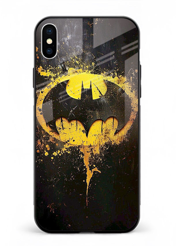 Batman Logo Splash cover for Apple iPhone XS Max