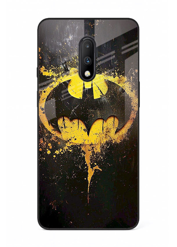 Batman Logo Splash cover for OnePlus 7