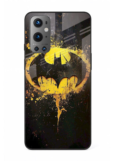 Batman Logo Splash cover for OnePlus 9