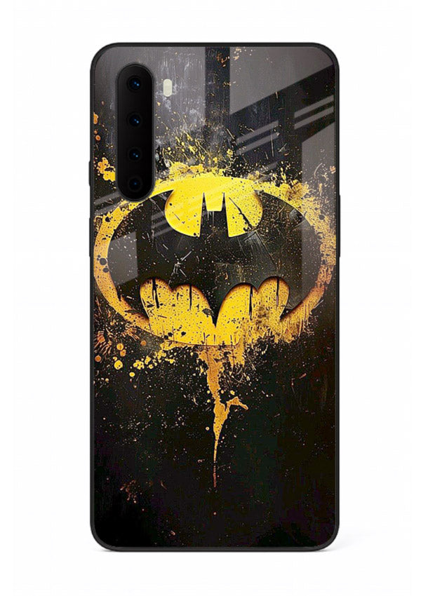 Batman Logo Splash cover for OnePlus Nord