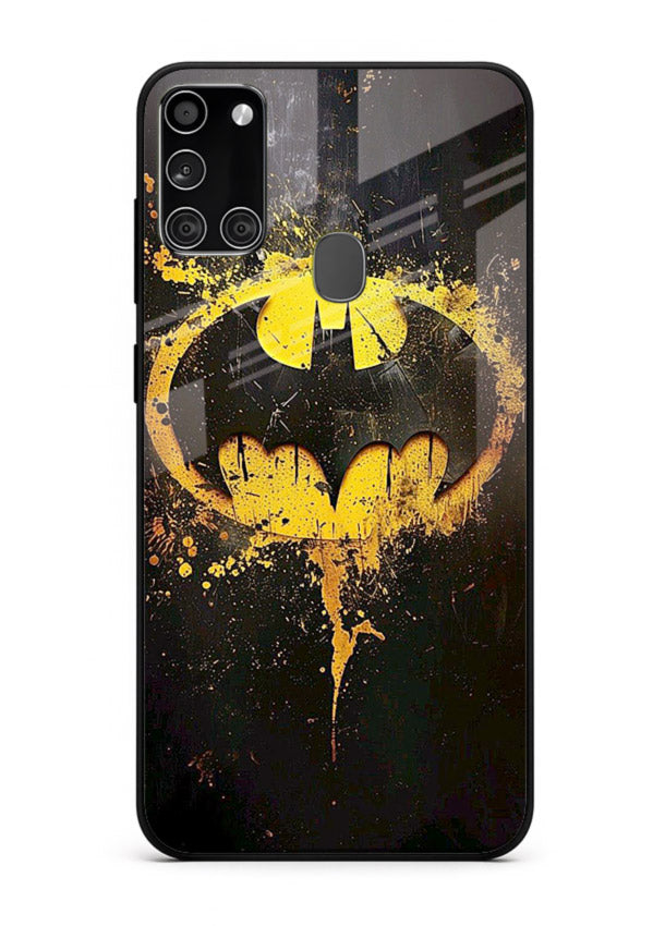 Batman Logo Splash cover for Samsung A21s