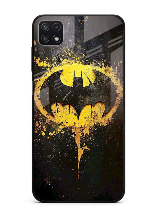 Batman Logo Splash cover for Samsung A22 5G
