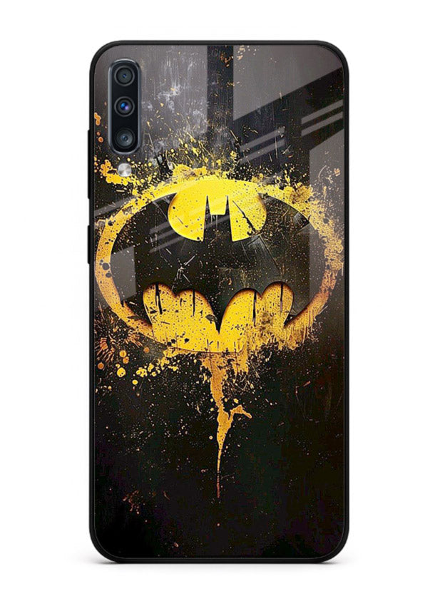 Batman Logo Splash cover for Samsung A50