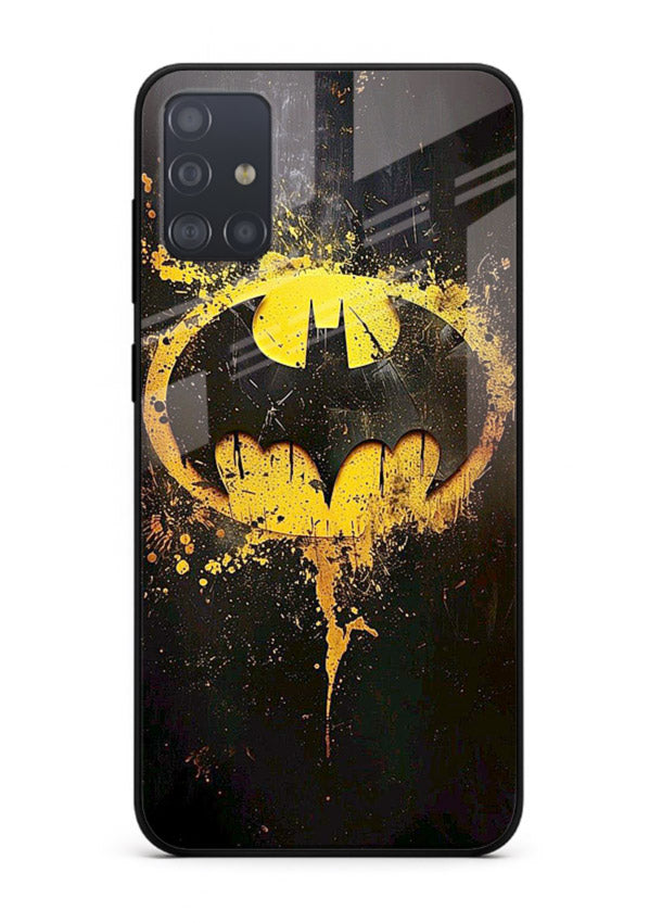 Batman Logo Splash cover for Samsung A51