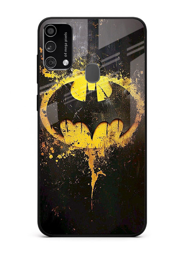 Batman Logo Splash cover for Samsung F41