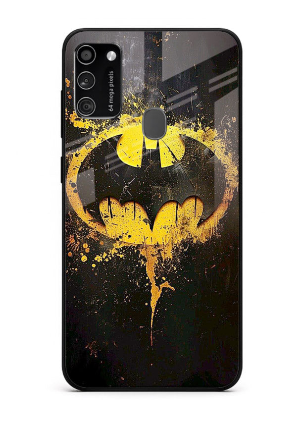 Batman Logo Splash cover for Samsung M21