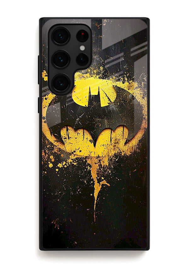 Batman Logo Splash cover for Samsung S23 Ultra