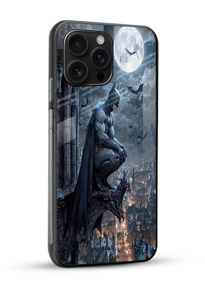 Batman Moon Knight cover for Glossy Vibrant Premium Look - Angle Side