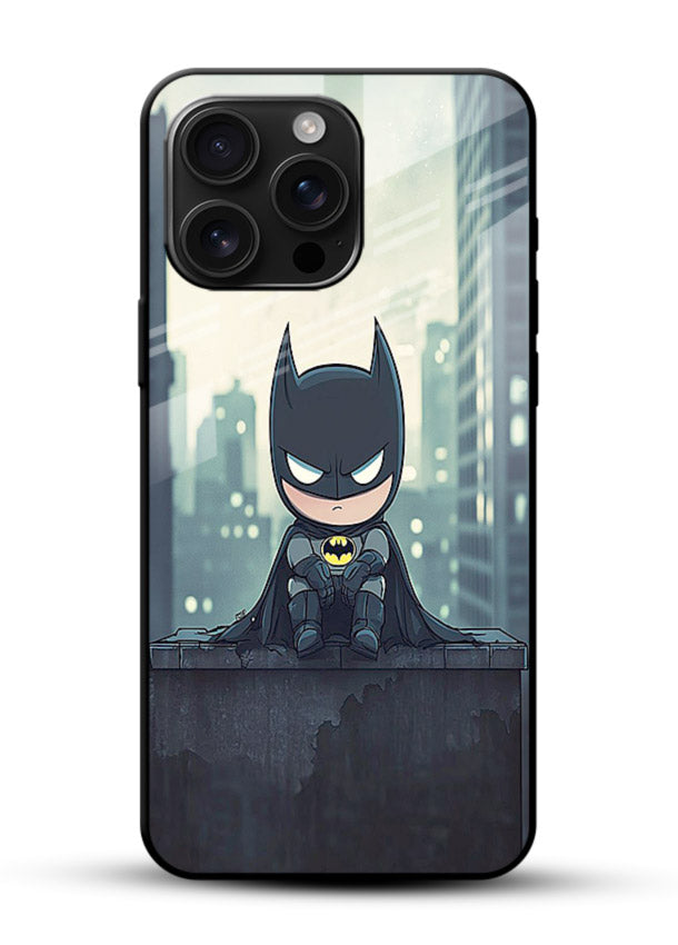 Batman Rooftop Watch cover for Glossy Vibrant Premium Look - Angle Front