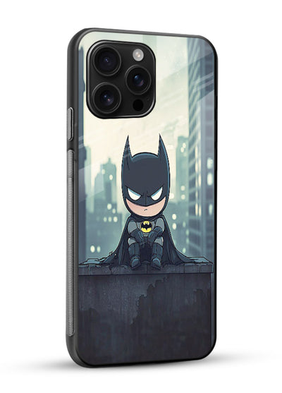 Batman Rooftop Watch cover for Glossy Vibrant Premium Look - Angle Side