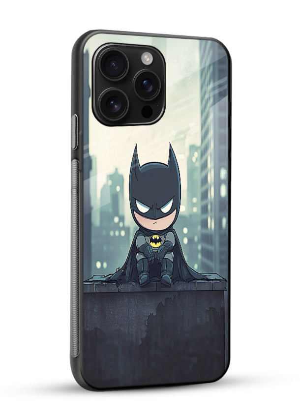 Batman Rooftop Watch cover for Glossy Vibrant Premium Look - Angle Side