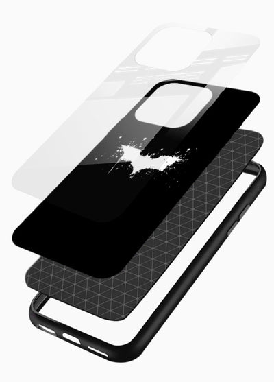 Batman Symbol Minimal cover for Glossy Vibrant Premium Look - Angle Layers