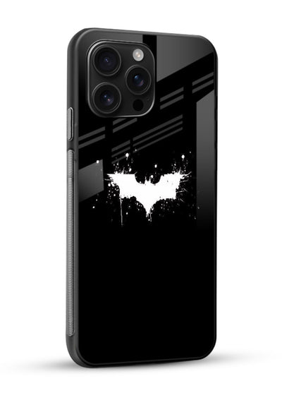 Batman Symbol Minimal cover for Glossy Vibrant Premium Look - Angle Side