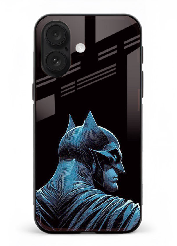 Batman The Cold Truth blue portrait cover for Apple iPhone 18