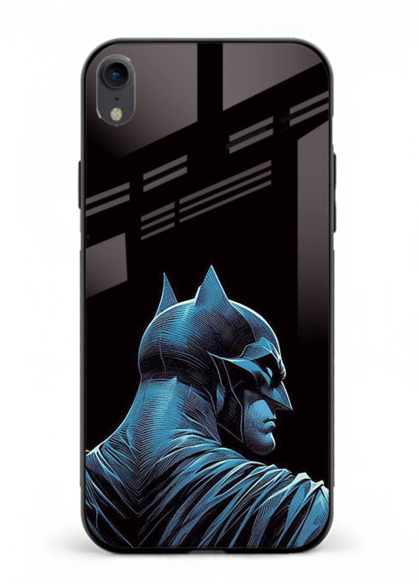 Batman The Cold Truth blue portrait cover for Apple iPhone XR